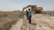 ببینید| آماده‌سازی سایت نهضت ملی مسکن ۹۰ هکتاری محمد آباد سیستان