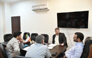 ببینید | جلسه مشترک اداره کل راه و شهرسازی و توسعه، نوسازی و تجهیز مدارس استان سمنان