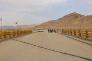 بازدید عمیدی مدیر کل راه و شهر سازی شرق استان (شاهرود)از پل راه آهن شاهرود- میامی