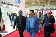 ببینید | بازدید معاون برنامه ریزی وزیر راه و شهرسازی از نمایشگاه الکامپ