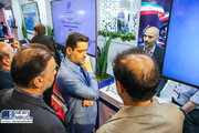 ببینید | بازدید معاون برنامه ریزی وزیر راه و شهرسازی از نمایشگاه الکامپ