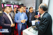 ببینید | بازدید معاون برنامه ریزی وزیر راه و شهرسازی از نمایشگاه الکامپ