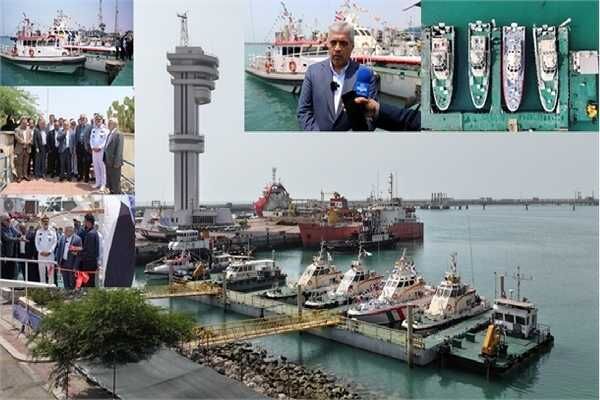 ویدیو| گزارشی از الحاق دو فروند شناور بومی به ناوگان خدمات دریایی هرمزگان مراسم