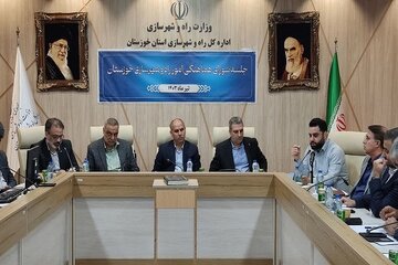ببینید| نشست خبری اعضای شورای هماهنگی امور راه و شهرسازی خوزستان