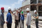 ببینید | بازدید رئیس کل دادگستری خراسان شمالی به همراه مدیرکل راه و شهرسازی استان از پروژه ۱۱۲۰ واحدی نهضت ملی مسکن برکت بجنورد