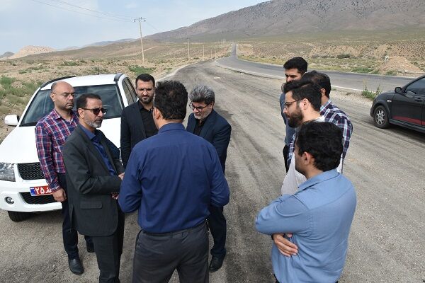 بازدید از پروژه های راهسازی استان سمنان