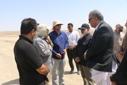 ببینید| بازدید استاندار از پروژه های راهسازی شمال سیستان وبلوچستان