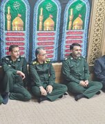 ببینید | مراسم آئینی «علم بندان» در فرودگاه گرگان