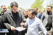 ببینید | تجمع بزرگ عاشوراییان وزارت راه و شهرسازی برگزار شد