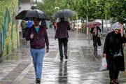 بارش باران، رعدوبرق و وزش باد همراه با کاهش نسبی دما در ۸ استان