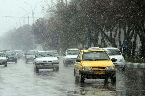 بارش باران در برخی از محورهای اردبیل، گیلان و مازندران