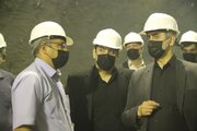 ببینید | بازدید از روند عملیات اجرایی پروژه تونل محور جدید هشتگرد-طالقان