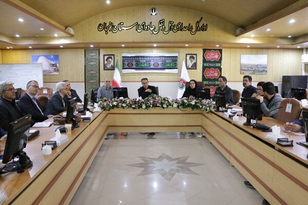 سومین جلسه شورای راهداری در اداره کل راهداری و حمل و نقل جادهای استان زنجان برگزار شد راهداری زنجان