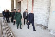 ببینید | بازدید استاندار، مدیرکل راه و شهرسازی و مدیرکل حفظ آثار دفاع مقدس از روند عملیات اجرایی پروژه باغ موزه دفاع مقدس استان البرز