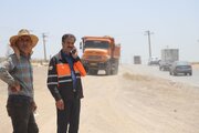 ببينيد | بازديد مديركل راهداري و حملونقل جادهاي استان اصفهان از پروژه تعريض پل زیرگذر راهآهن زردنجان