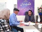 ببینید | دیدار چهره به چهره مدیرکل راه و شهرسازی استان خراسان جنوبی در برنامه ملاقات مردمی