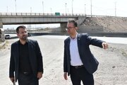 ببینید | بازدید مدیرکل راه و شهرسازی استان سمنان از تقاطع غیرهمسطح شهرک صنعتی