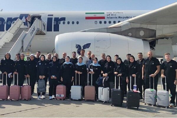 اعزام کاروان ورزشی المپیک۲۰۲۴ پاریس با پروازهای "هما" کاروان المپیک پاریس