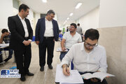 ببینید | بازدید از برگزاری مجموعه آزمونهای نظام مهندسی ساختمان
