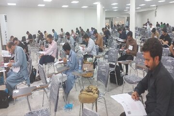 ببینید| برگزاری رقابت آزمون ورود به حرفه مهندسی در استان سیستان و بلوچستان