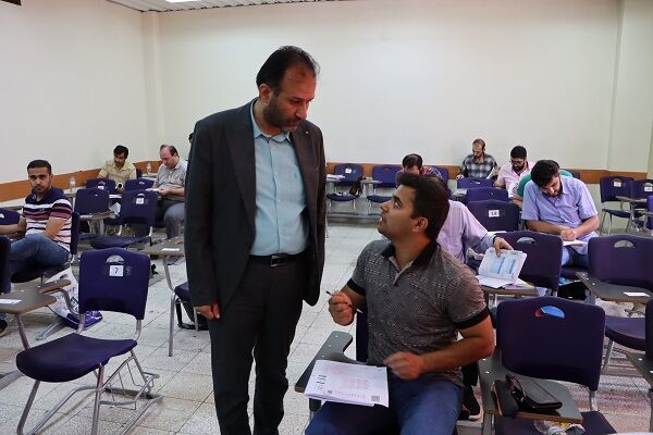 بازدید از برگزاری آزمون ورود به حرفه مهندسی در دانشگاه فردوسی مشهد