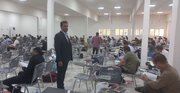 ببینید| بازدید مدیر کل راه و شهرسازی استان سیستان و بلوچستان از برگزاری آزمون ورود به حرفه مهندسی