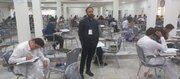 ببینید| دومین روز برگزاری آزمون ورود به حرفه مهندسی در زاهدان