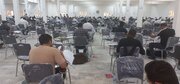 ببینید| دومین روز برگزاری آزمون ورود به حرفه مهندسی در زاهدان