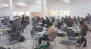 ببینید| دومین روز برگزاری آزمون ورود به حرفه مهندسی در زاهدان