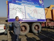 ببینید | مراسم بهره برداری از 22 کیلومتر باند دوم محور دیهوک به راور در استان خراسان جنوبی