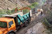 ببینید|گزارش تصویری از پیشرفت پروژه احداث و بهسازی محور روستایی  گسیل _کلارود_گشنادر‌از توابع محور کرج _چالوس حوزه معاونت راه های روستایی