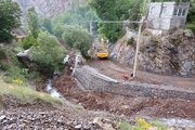 ببینید|گزارش تصویری از پیشرفت پروژه احداث و بهسازی محور روستایی  گسیل _کلارود_گشنادر‌از توابع محور کرج _چالوس حوزه معاونت راه های روستایی