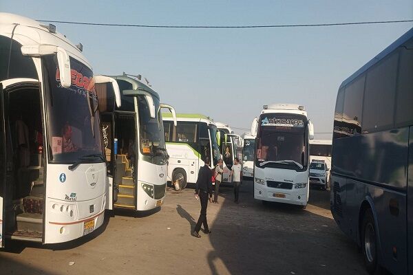 پیش‌بینی ۱۳۵ اتوبوس برای اعزام زائران اربعین چهارمحال‌وبختیاری
