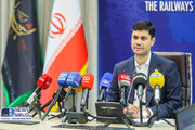 ببینید | نشست خبری مدیر عامل راه آهن جمهوری اسلامی ایران