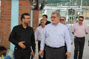 بازدید معاون حمل و نقل سازمان راهداری و حمل و نقل جاده ای از مرزهای خوزستان