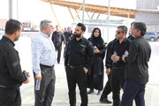 بازدید معاون حمل و نقل سازمان راهداری و حمل و نقل جاده ای از مرزهای خوزستان