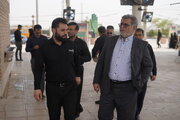 بازدید معاون حمل و نقل سازمان راهداری و حمل و نقل جاده ای از مرزهای خوزستان