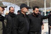 بازدید وزیر کشور از پایانه مرزی چذابه
