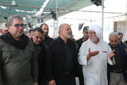 بازدید وزیر کشور از پایانه مرزی چذابه