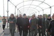 بازدید وزیر کشور از پایانه مرزی چذابه