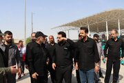 بازدید وزیر کشور از پایانه مرزی چذابه