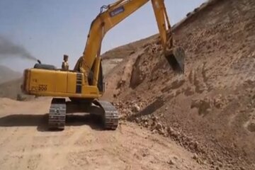 گزارش تصویری از عملیات احداث ، بهسازی و آسفالت محور روستایی امیرنان به کذلک حوزه راهداری شهرستان طالقان