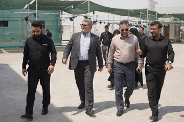 بازدید معاون حمل و نقل سازمان راهداری و حمل و نقل جاده ای از مرزهای خوزستان