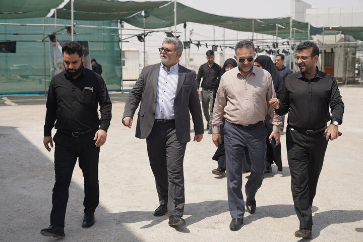 بازدید معاون حمل و نقل سازمان راهداری و حمل و نقل جاده ای از مرزهای خوزستان