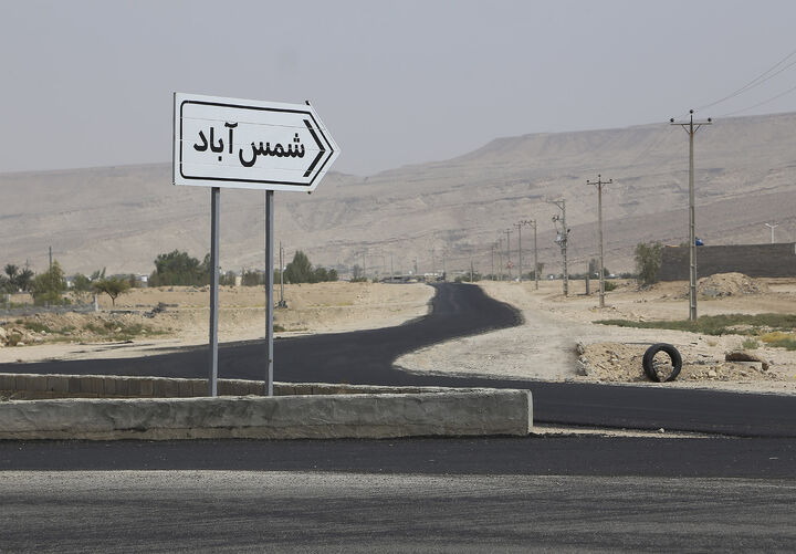 احداث ۳ کیلومتر راه روستای شمس آباد در  شهرستان گراش