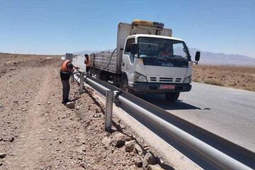 ایمن سازی محورهای مواصلاتی استان کرمان در ايام اربعين در دستور كار راهداری