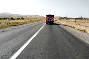 خط ‌کشی ۴۱۰۰ کیلومتر از جاده‌های ارتباطی جنوب استان سیستان و بلوچستان