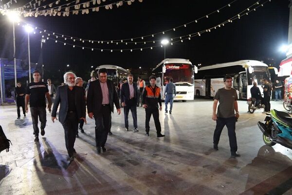 بازدید نظارتی سرپرست راهداری و حمل و نقل جادهای لرستان از پایانه مسافربری خرمآباد بازدید