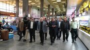 ببینید | بازدید معاون حملونقل وزیر راه و شهرسازی از نحوه خدماترسانی به زوار اربعین در پایانه غرب تهران