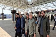 ببینید سفر معاون وزیر راه و شهرسازی به خوزستان و بازدید از پایانه مرزی شلمچه(۲)